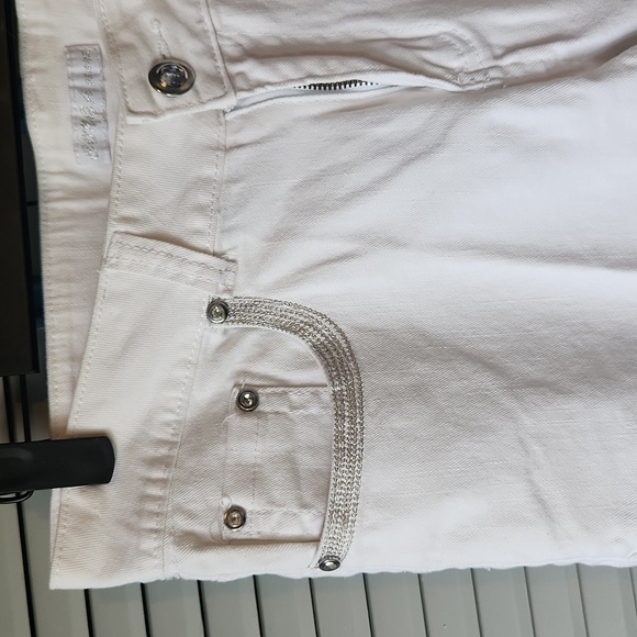 Conga Jeans White Denim Jeans - Picture 6 of 13